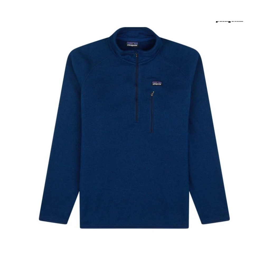 Patagonia Vintage Better Sweater 1/4-Zip 25450 Pullover Blue Medium